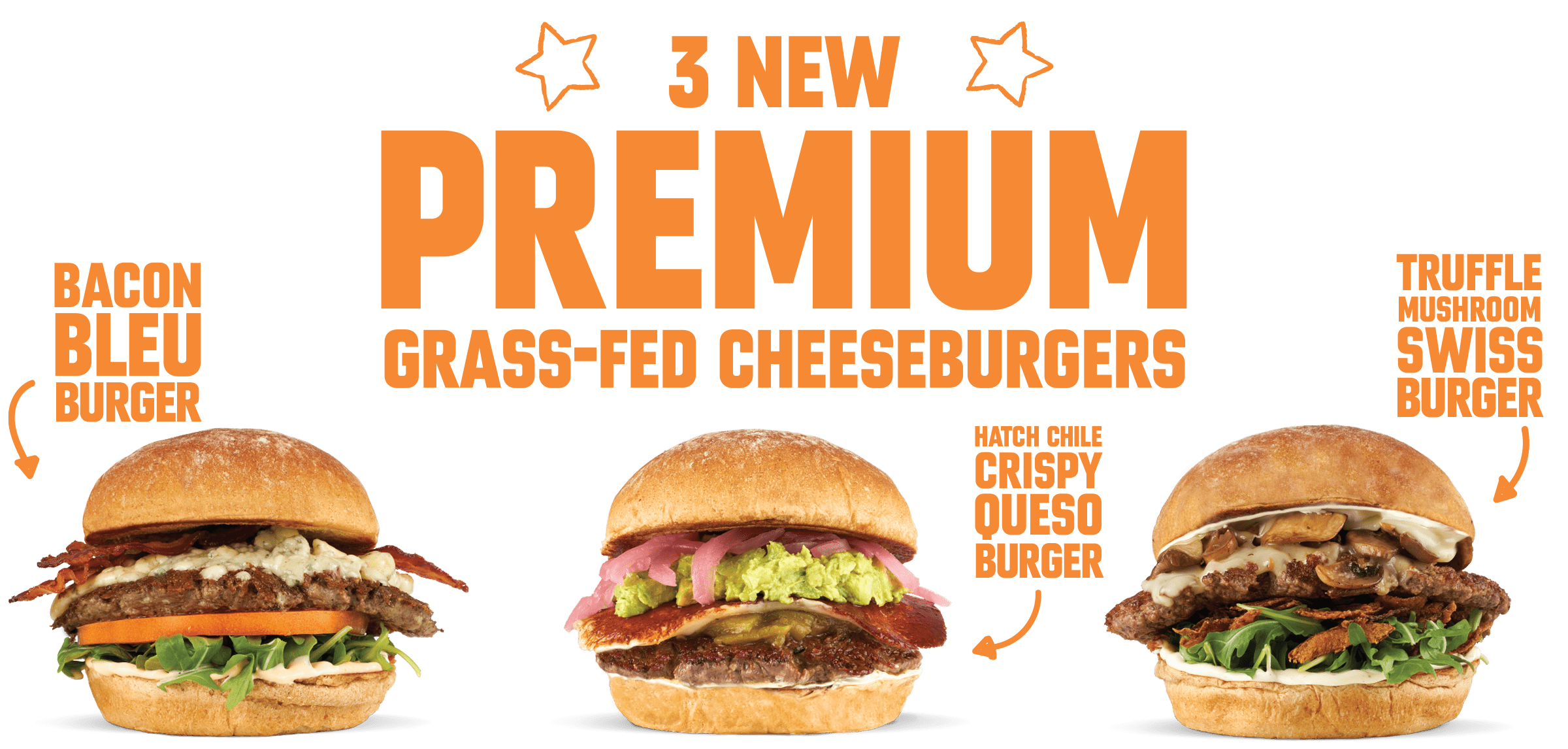 3 New Premium Burgers - Desktop Version