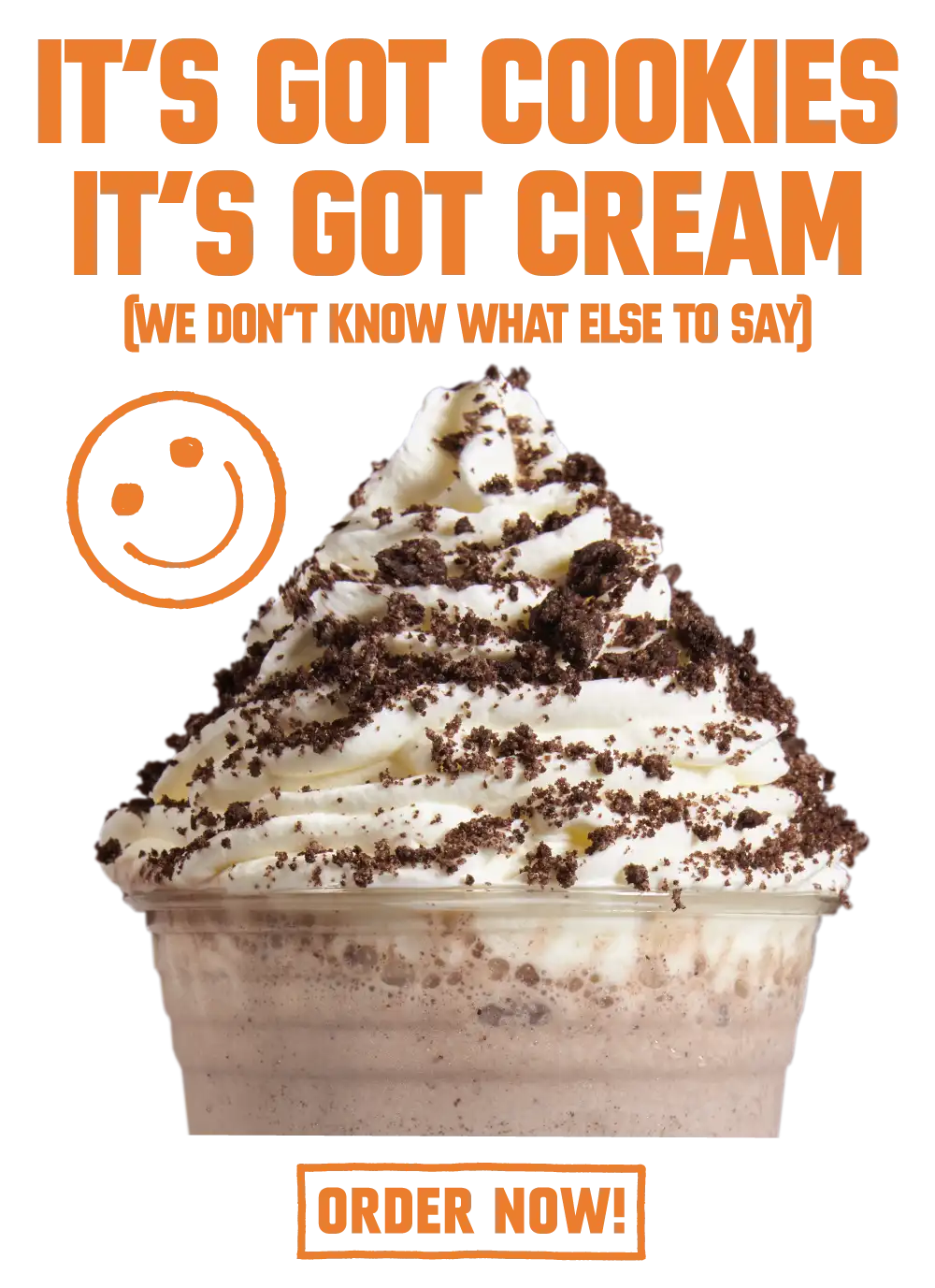 Cookies and Cream Shake - Mobile Version