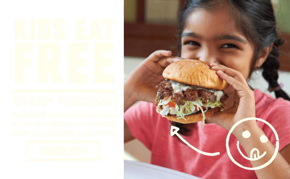 Kids Eat Free at Burger Lounge Every Tuesday! - Mobile Version