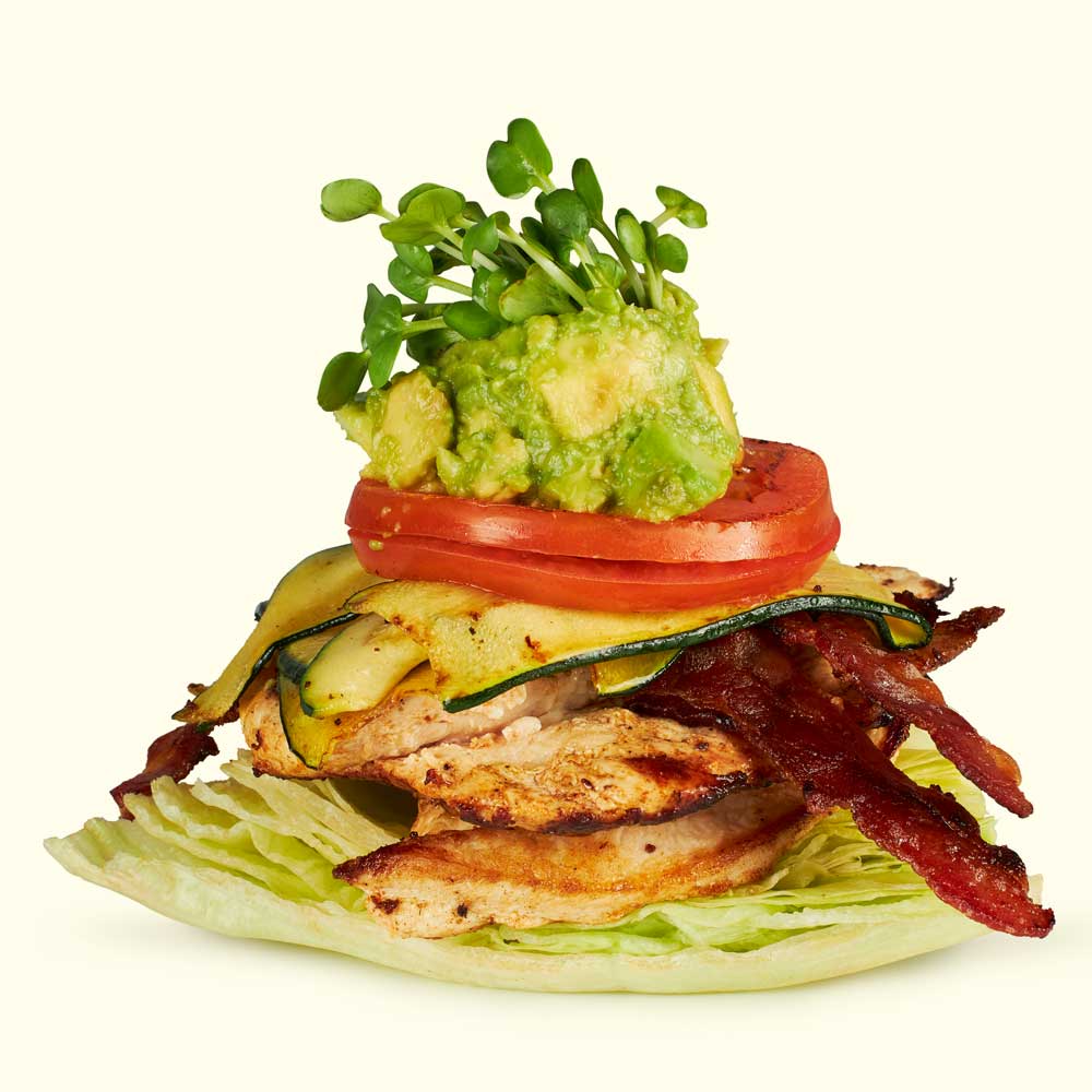 Grilled Chicken Paleo Burger