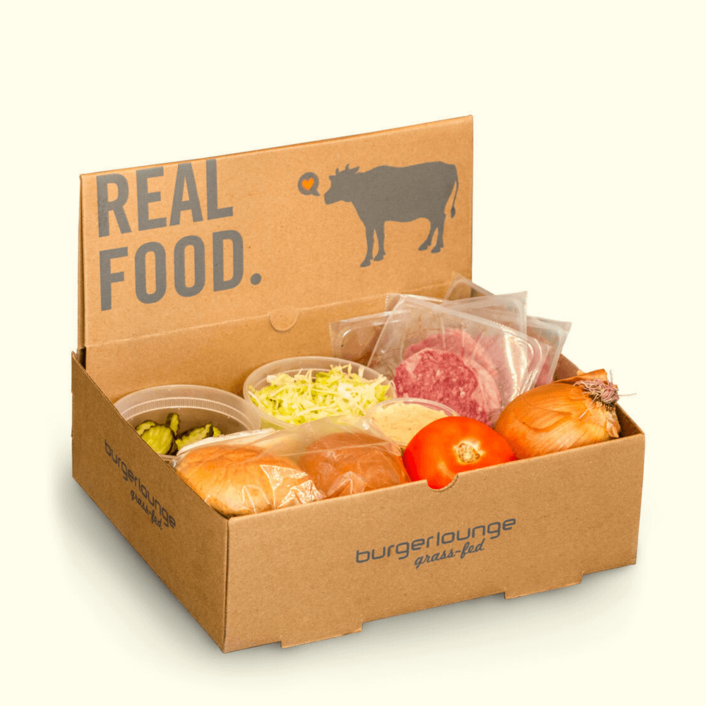 Prepare at Home Lounge Burger Kit Image